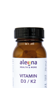 Alegna Vitamin D3/K2 zur Nahrungsergänzung